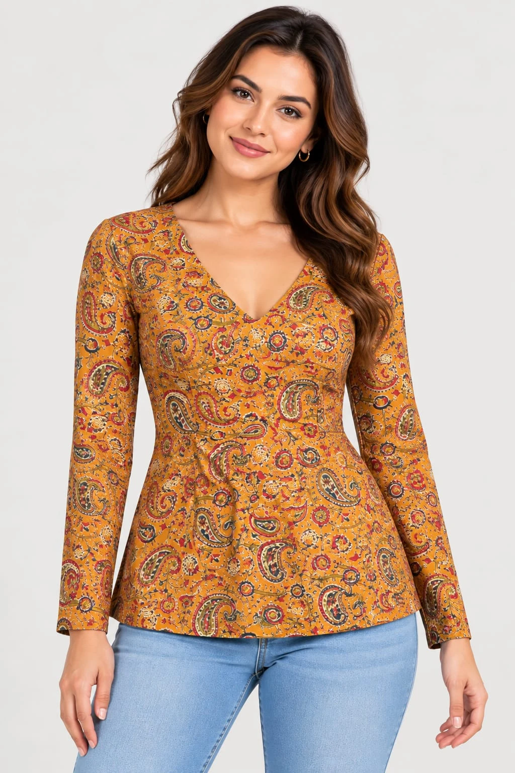 Baisakhi Kurti back view